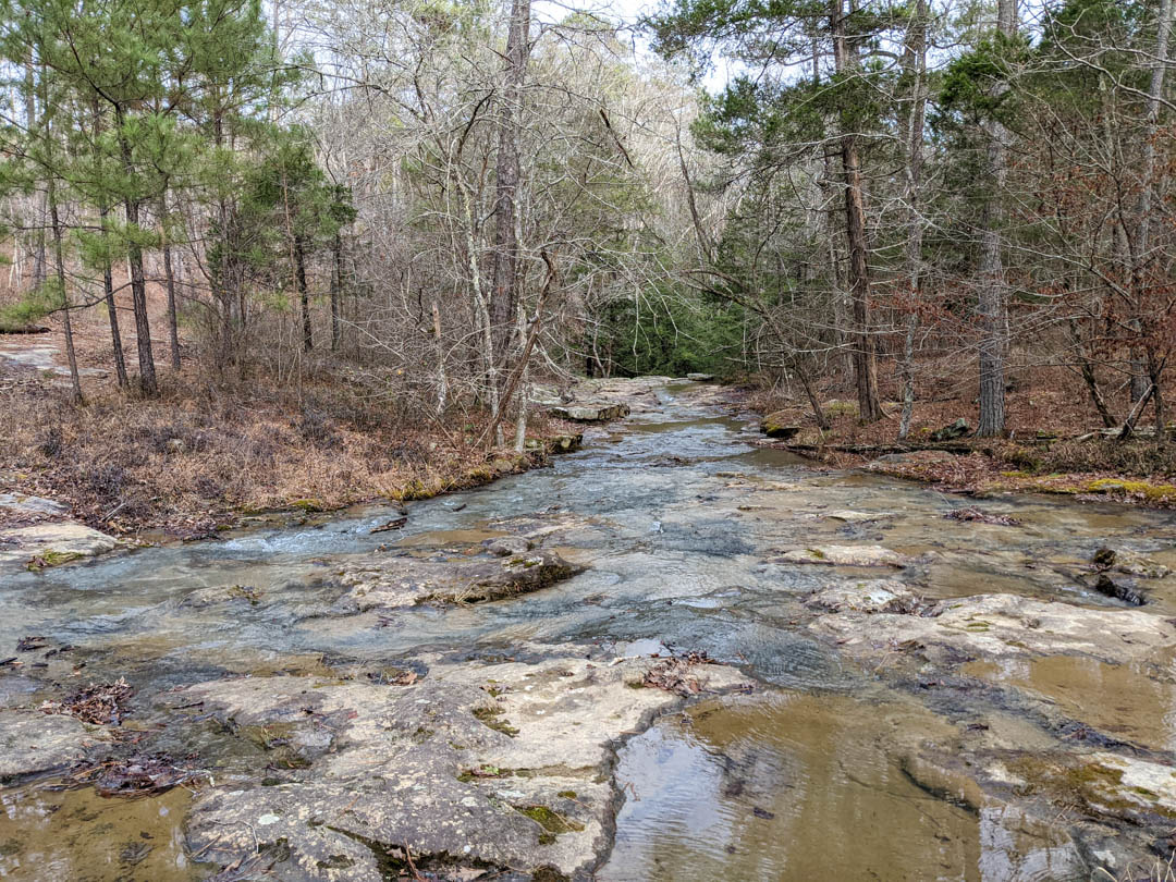 Creek that feeds the falls