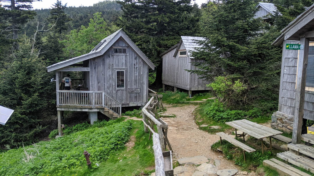 Cabins on Mount Le Conte